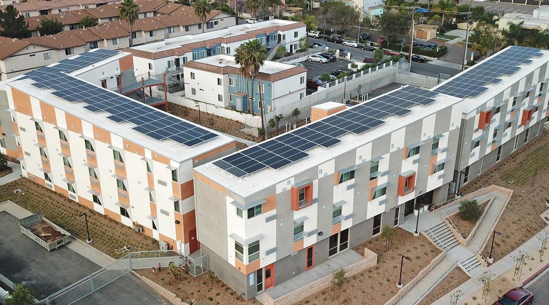 San Ysidro Senior Village solar panels