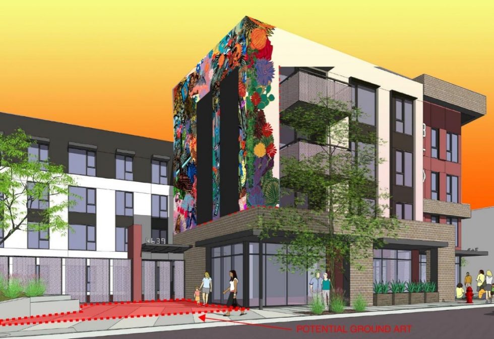 National CORE Commissions Public Art Mural On 3rd & Dangler Affordable