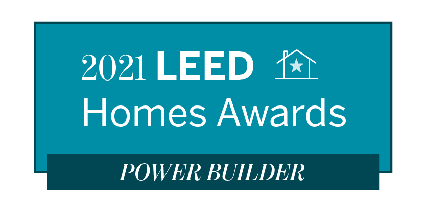 2021 LEED Homes Awards Power Builder