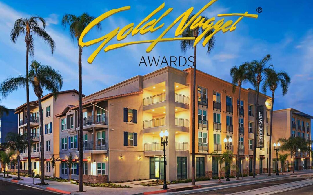 Gold Nugget award-winning community, Legacy Square in Santa Ana, California